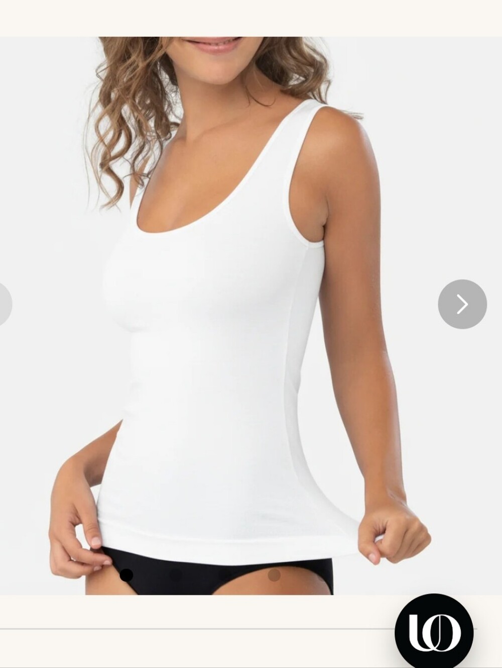 NWT Shaping Tank CamiWhite Underoutfit Size4-their Large